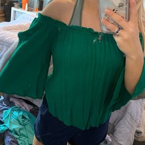 Off the shoulder top